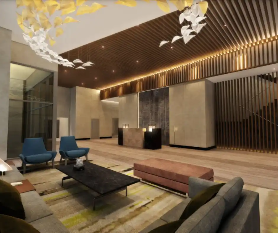 Uptown Parksuites Lobby area